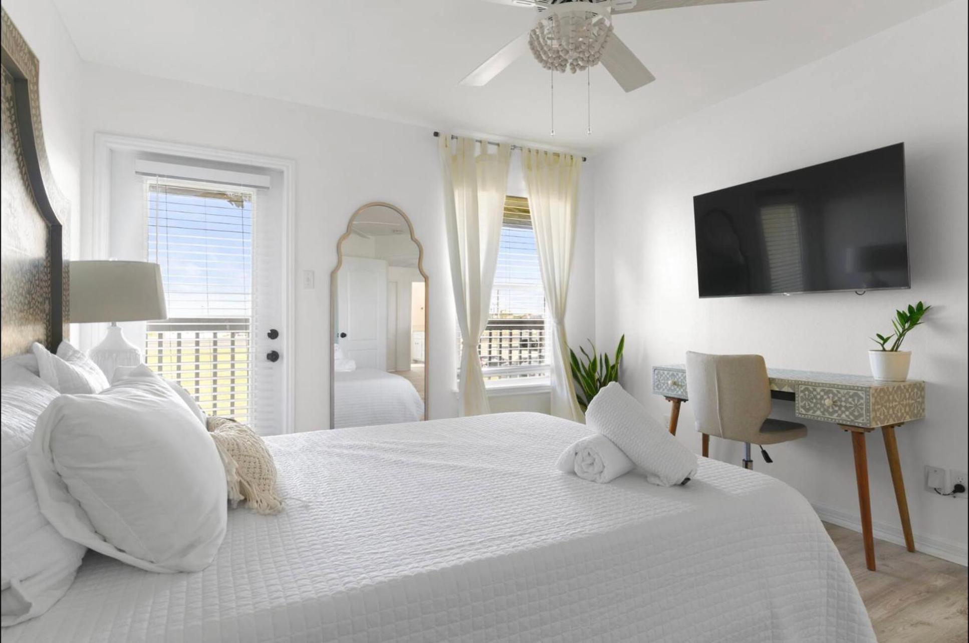 King'S Cove 5 Min To Beach, Bbq, King Bed Corpus Christi Exteriör bild
